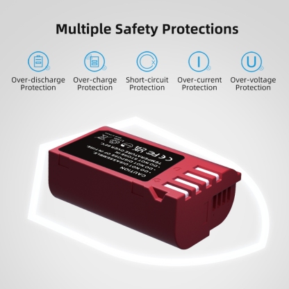 KingMa DMW-BLK22H 2600mAh Battery / Battery with Type-C Port (For Panasonic S5II / S5IIX / GH5II / GH6 / GH7 /G9II / S9)