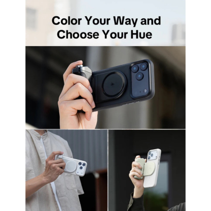 PGYTECH MagCam 2 Phone Grip (Classic Black / Misty Grey)