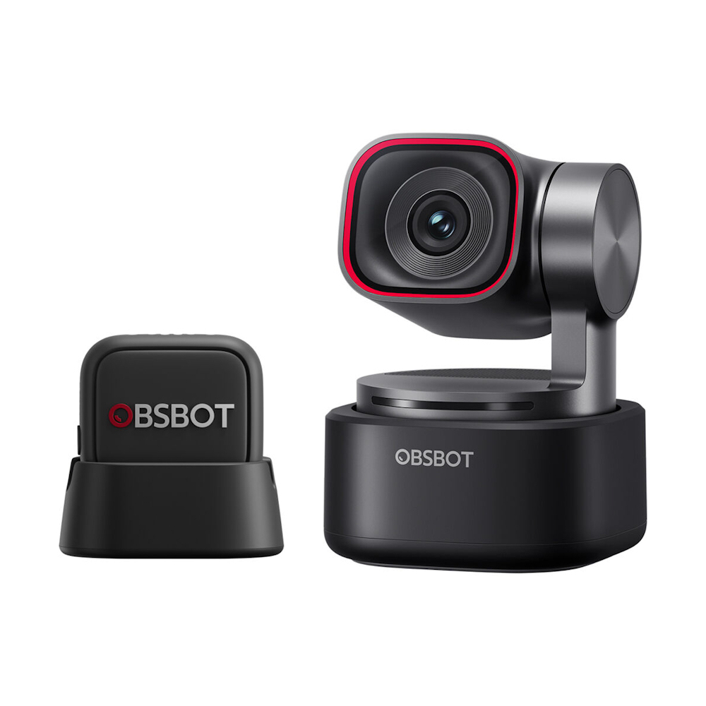 OBSBOT Tiny 3 AI-Powered PTZ 4K Webcam