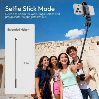 Ulanzi TT24 Cka Quick Release Selfie Stick for Action Camera and Compact Camera (S044)