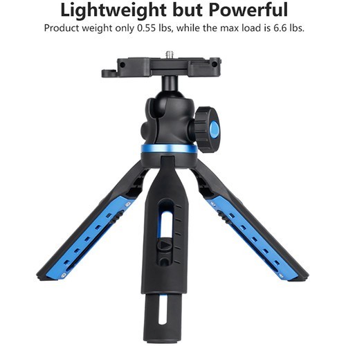 HoliCRAFT RK-L10 Camera and Smartphone 2in1 Mini Tripod
