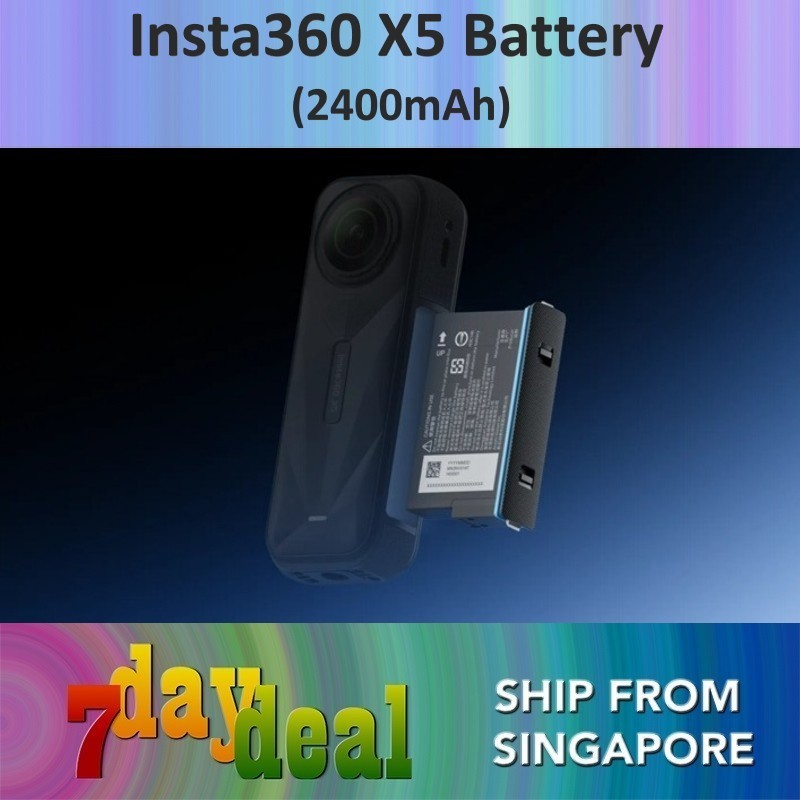 Insta360 X5 Action Camera 2400mAh Battery