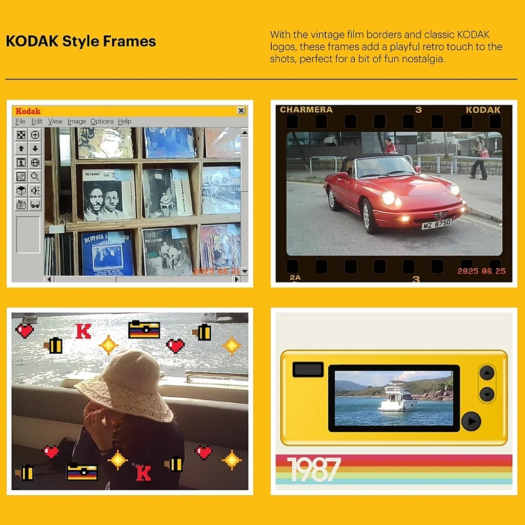[Ready Stock] Kodak Charmera Keychain Digital Camera (Blind Box)