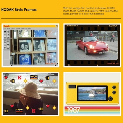 [Ready Stock] Kodak Charmera Keychain Digital Camera (Blind Box)