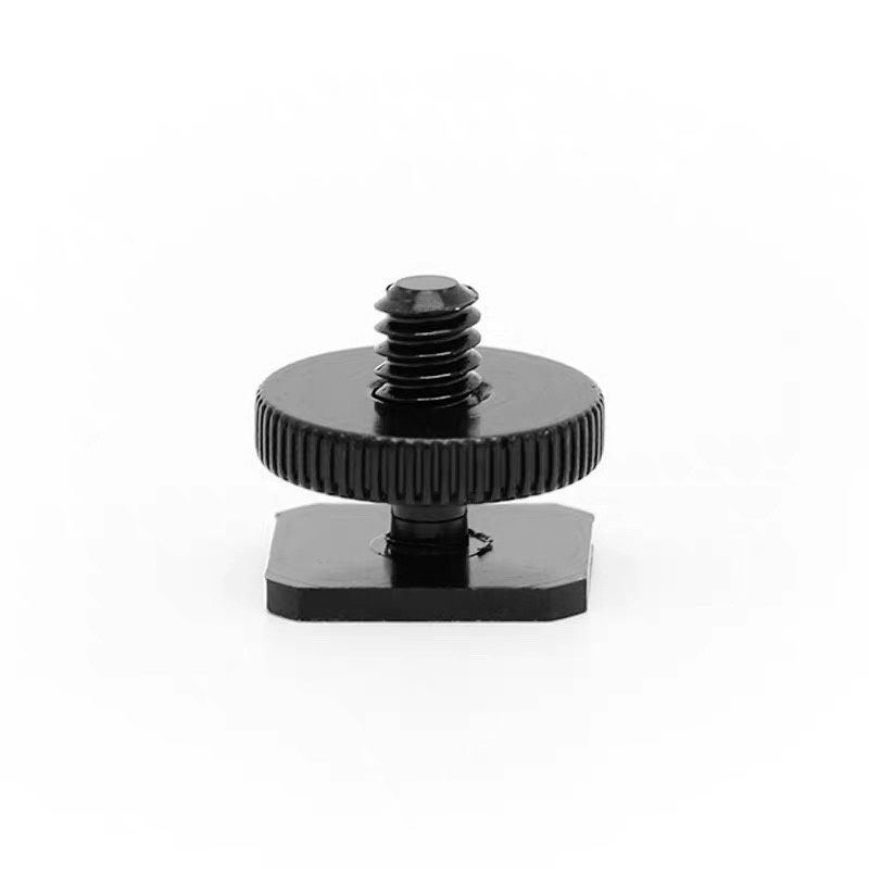 HoliCRAFT Screw and Adapter (1/4", 3/8", 5/8", Male, Female, Coldshoe, Hotshoe, Spigot, Action Camera Helmet Mount)
