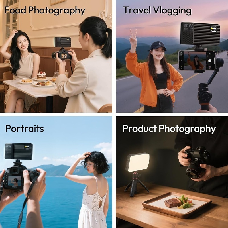 Ulanzi K20 - 20W RGB Panel Light (L207)