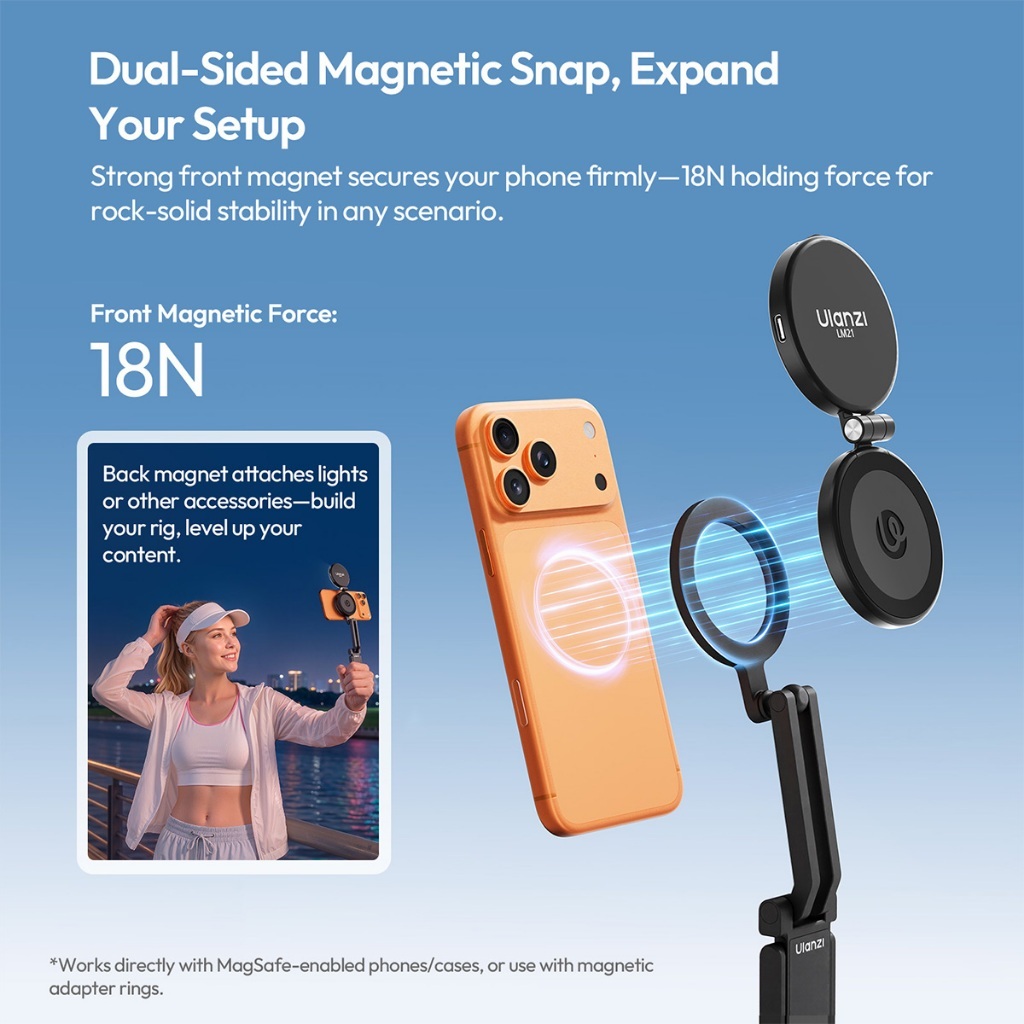 Ulanzi MA90 Versatile Dual Side Magnetic Phone Stand (S099)