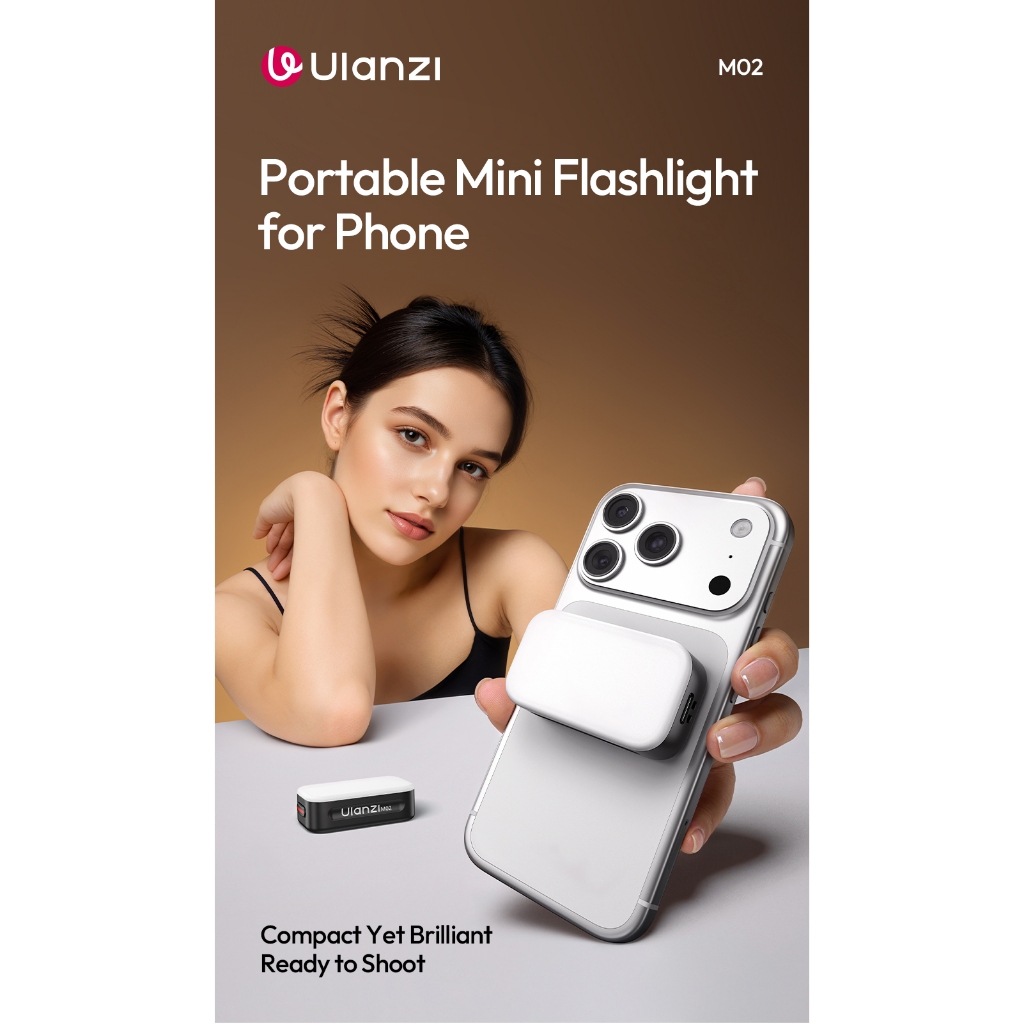 Ulanzi M02 Magnetic Mini Phone Flashlight (L217)
