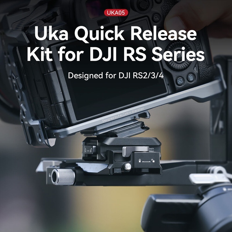 Ulanzi UKA05 Uka Quick Release Kit for DJI RS 2 / 3 / 4 (C028)