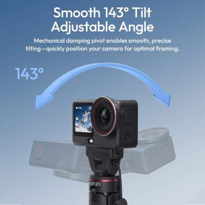 Ulanzi MT99 Selfie Stick Mini Tripod for DJI Action 6 / Nano Cameras (S079)
