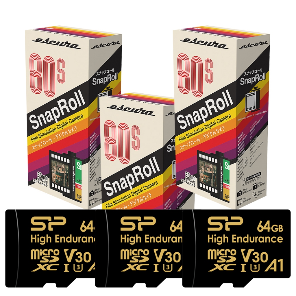 Escura SnapRoll Film Simulation Digital Camera (Blind Box) - Multiple Box Discount