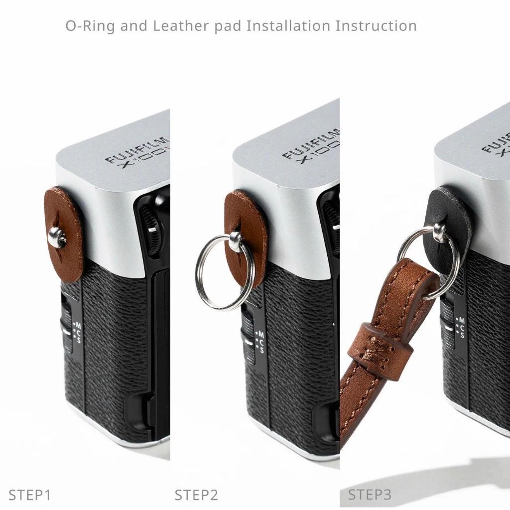 SmallRig Universal Leather Camera Shoulder Strap (Black 5208 / Brown 5209)