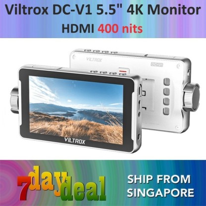 Viltrox DC-V1 HDMI On-Camera 5.5" Field Monitor (400 Nit and Touch Screen)