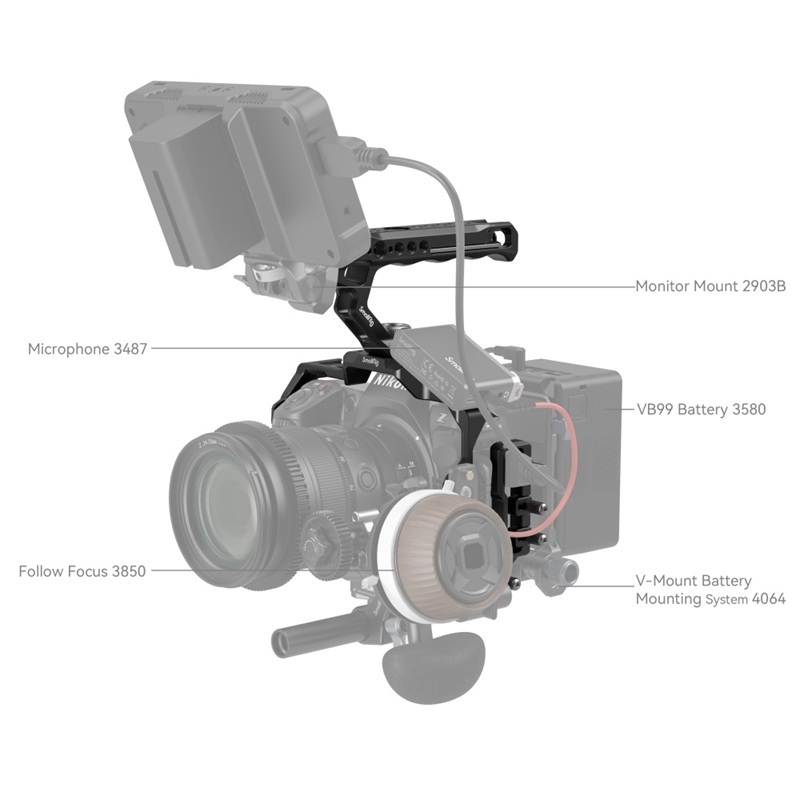 SmallRig Cage Kit for Nikon Z8 (3941)