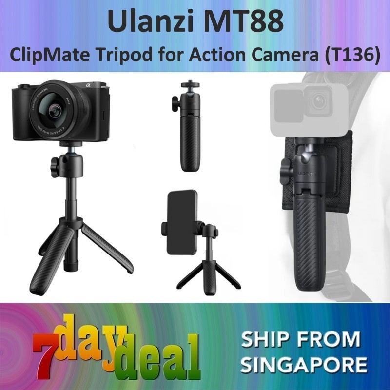 Ulanzi MT88 ClipMate Tripod for Action Cameras (T136)