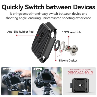 Ulanzi UKA05 Uka Quick Release Kit for DJI RS 2 / 3 / 4 (C028)