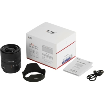 7Artisans AF 24mm F1.8 Full Frame Lens (F1.8) - E