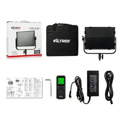 VILTROX VL-D60T (CRI>95 | 6324 Lumen | 3300K-5600K) Bi-Color Video LED Light
