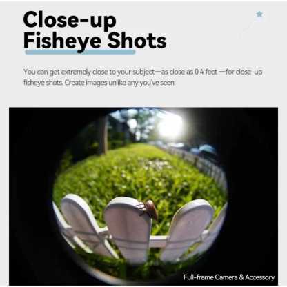 TTArtisan 7.5mm F/2 Fisheye APS-C Lens (E / X Mount)