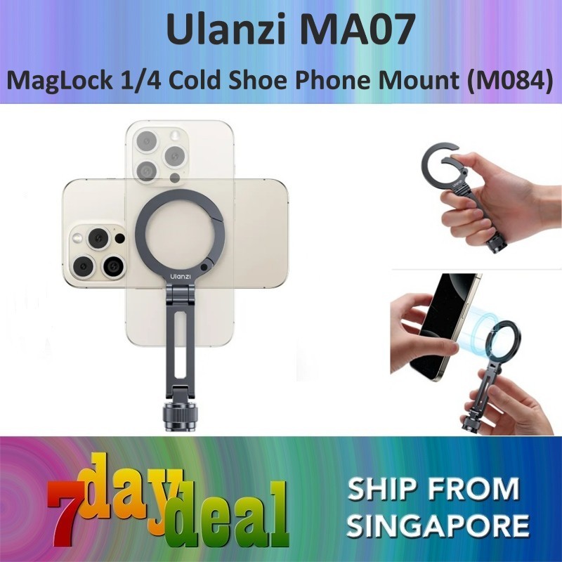Ulanzi MA07 Maglock 1/4 Cold Shoe Phone Mount (M084)