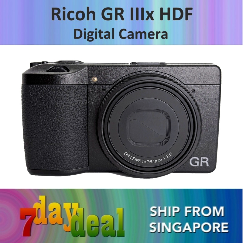 Ricoh GR IIIx HDF Digital Camera – 7daydeal