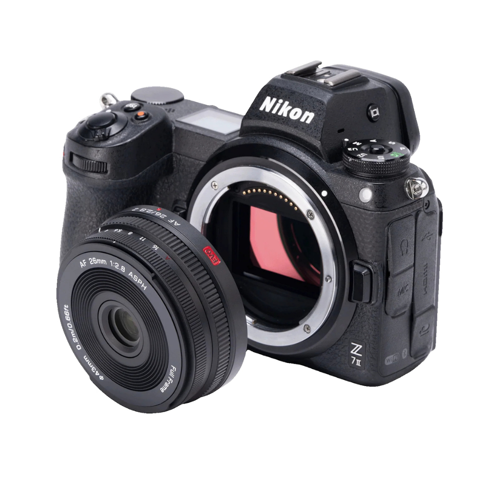 Viltrox AF 26mm F/2.8 EVO Pancake Full Frame Lens (Sony E FE / Nikon Z)