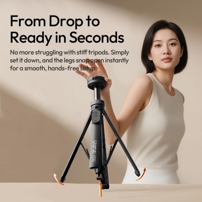 Ulanzi MT85 Automatic Quick Release Magnetic Mobile Phone Tripod (T122)