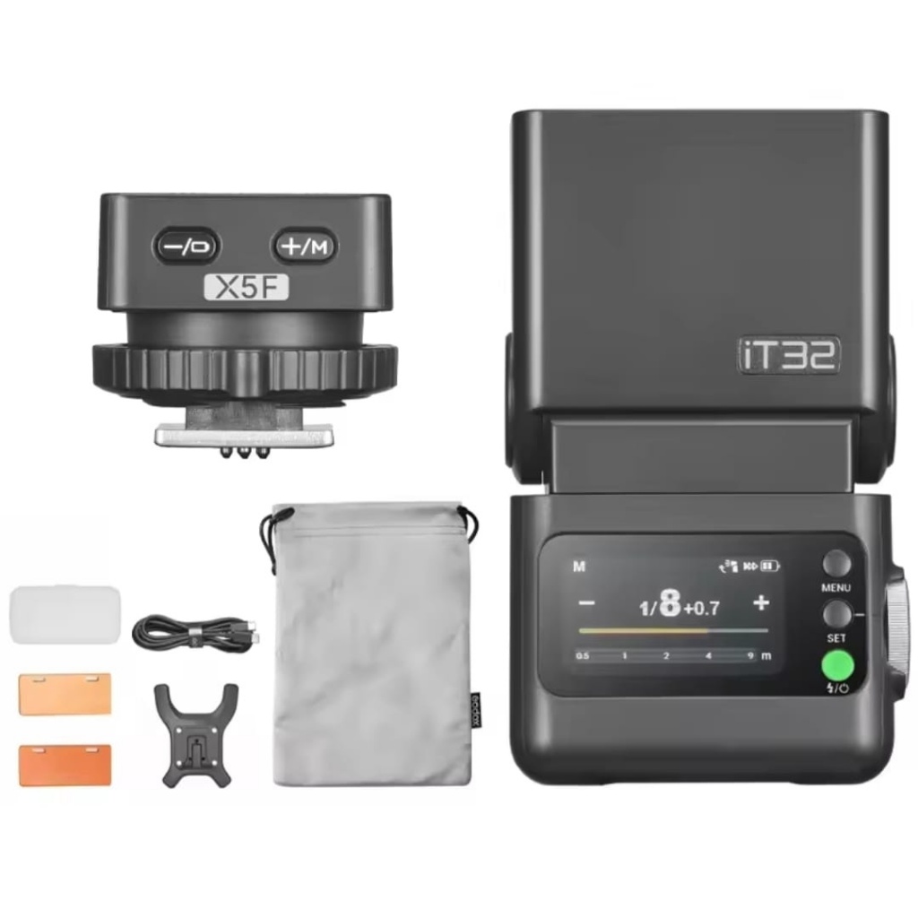 Godox iT32 & X5 iFlash Camera Flash + Trigger System (Canon / Nikon / Sony / Fujifilm / Olympus)