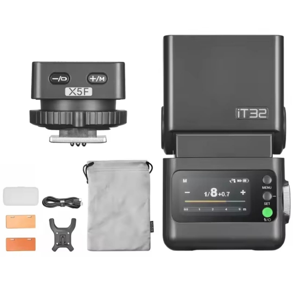 Godox iT32 & X5 iFlash Camera Flash + Trigger System (Canon / Nikon / Sony / Fujifilm / Olympus)