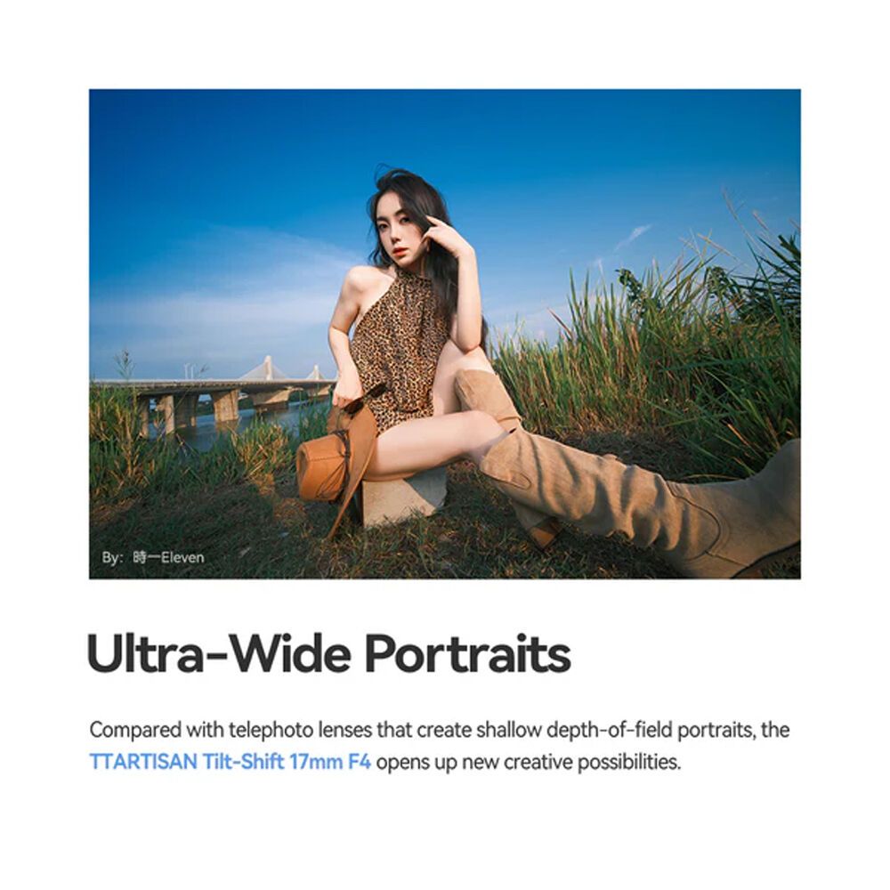 TTArtisan 17mm F/4 Tilt Shift Lens (GFX / E FE Mount)