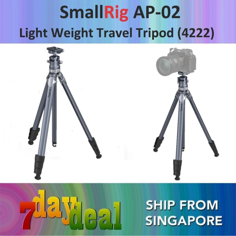 SmallRig Lightweight Travel Tripod AP-02 (4222)