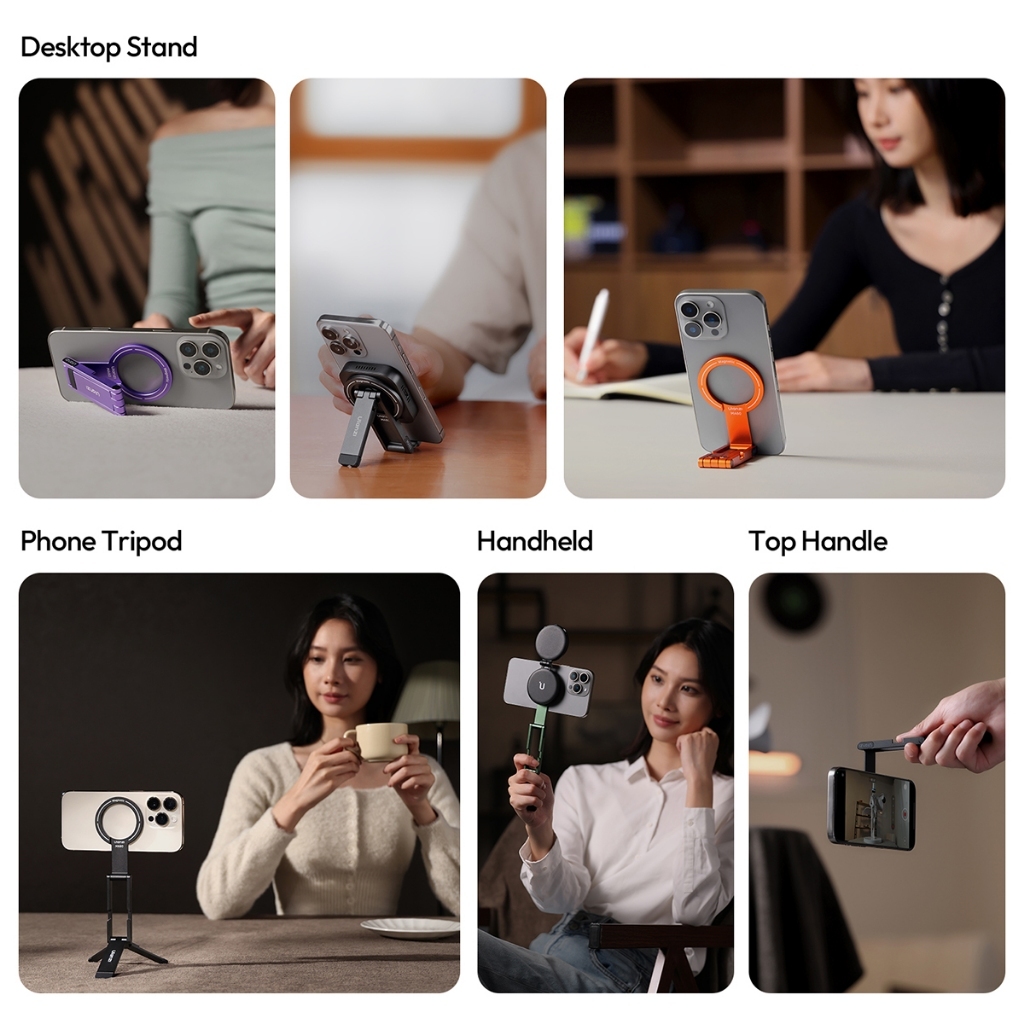 Ulanzi MA60 Foldable Magnetic Phone Tripod Stand