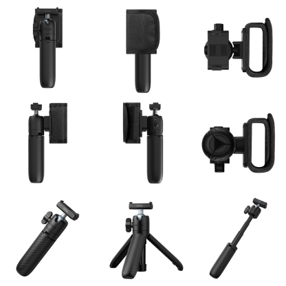 Ulanzi MT66 ClipMate Tripod with Action Connector (S041) - 3 in 1 Mini Tripod / Selfie Stick / Clip