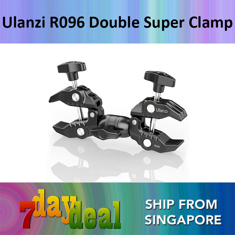 Ulanzi R096 Double Rotatable Super Clamp — (2870)