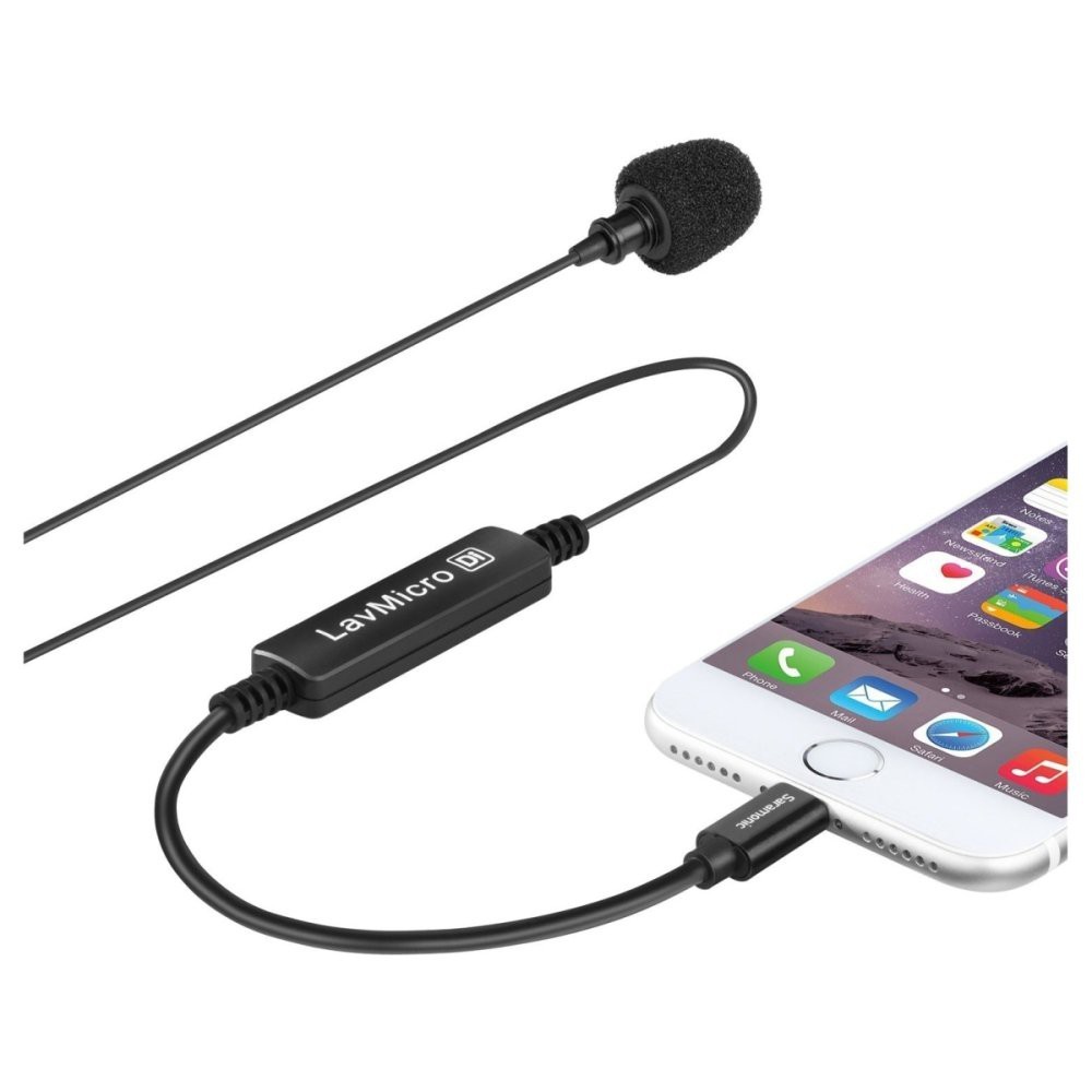 Saramonic LavMicro DI Broadcast Lavalier Microphone (For iP)