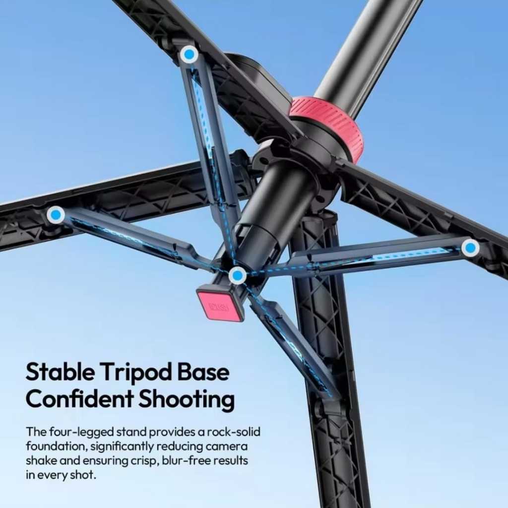 Ulanzi MT-44 B Auto Open Extendable Selfie Stick Tripod (S056)