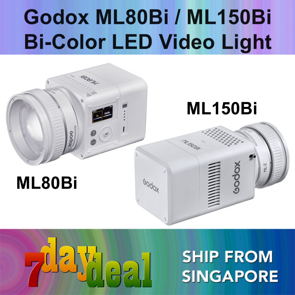 Godox ML80Bi / ML150Bi Bi-Color LED Video Light