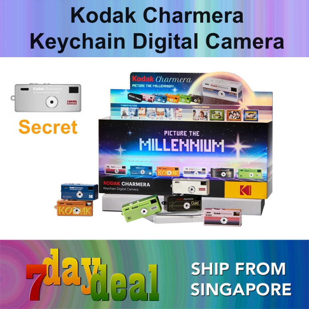 Kodak Charmera (Millennium Edition) Keychain Digital Camera (Blind Box)-7daydeal