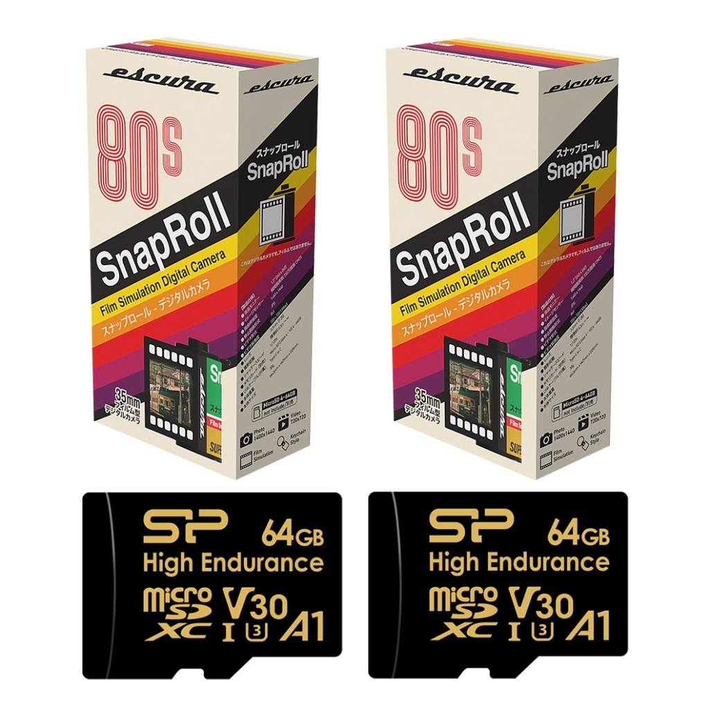 Escura SnapRoll Film Simulation Digital Camera (Blind Box) - Multiple Box Discount