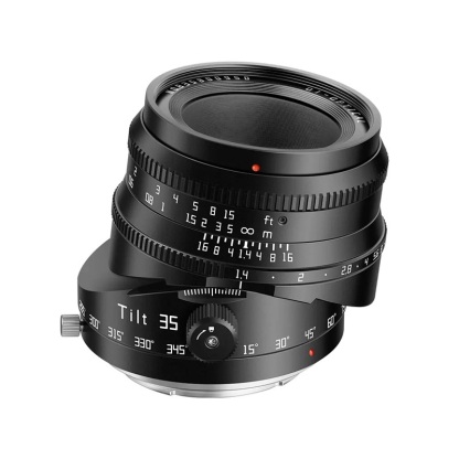 TTArtisan 35mm F1.4 Tilt Manual Focus Lens (Black) - E / X Mount 