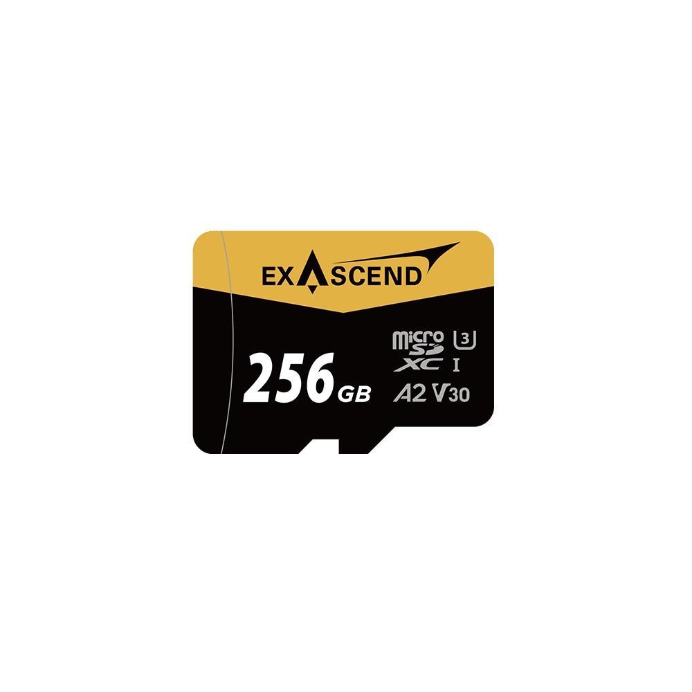 Exascend Catalyst 64GB / 128GB / 256GB Micro SD XC UHS-I V30 A2 Memory Card