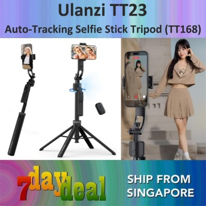 Ulanzi TT23 Auto-Tracking Selfie Stick Tripod (T168)