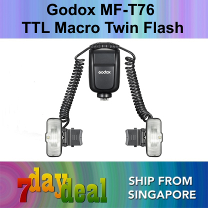 Godox MR-T76 TTL Macro Twin Flash (Canon / Nikon / Sony)