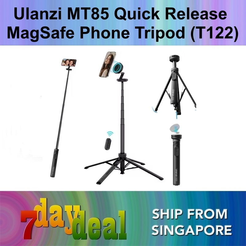 Ulanzi MT85 Automatic Quick Release Magnetic Mobile Phone Tripod (T122)