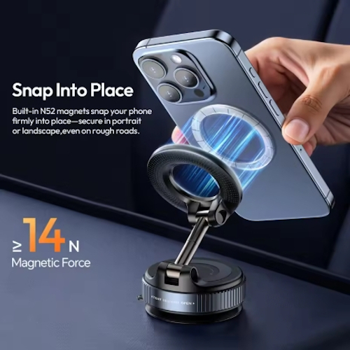 Ulanzi SK-25 Vacuum Suction MagMount Magnetic Phone Holder (S003)