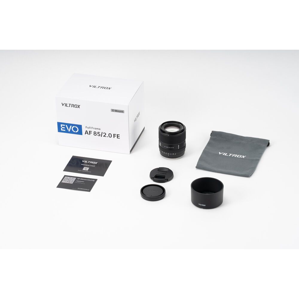 Viltrox AF 85mm F/2 EVO Full Frame Lens ( (E FE / Z Mount)
