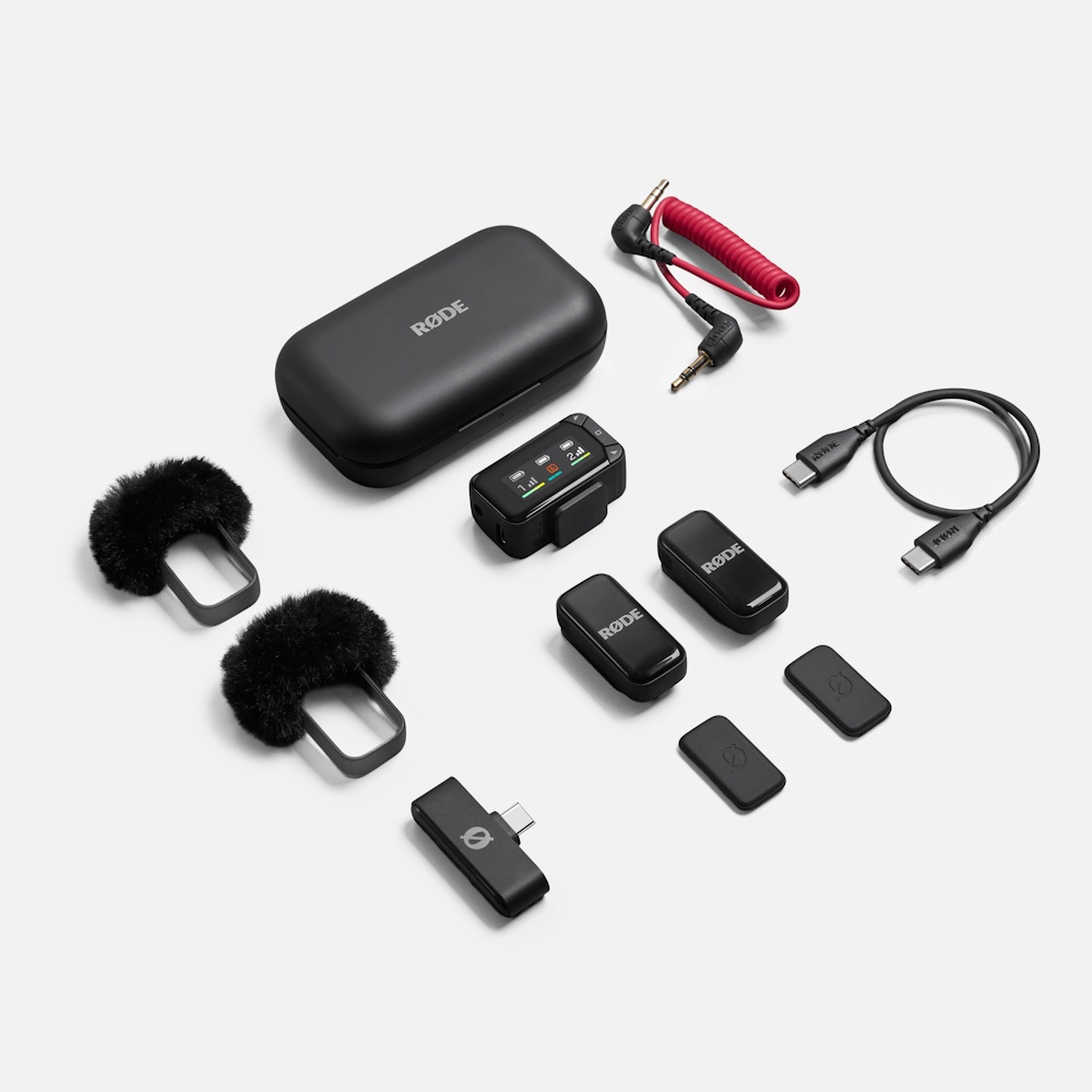 Rode Wireless Micro Camera Kit Ultracompact Wireless Microphone for Phone and Camera (2.4 GHz)