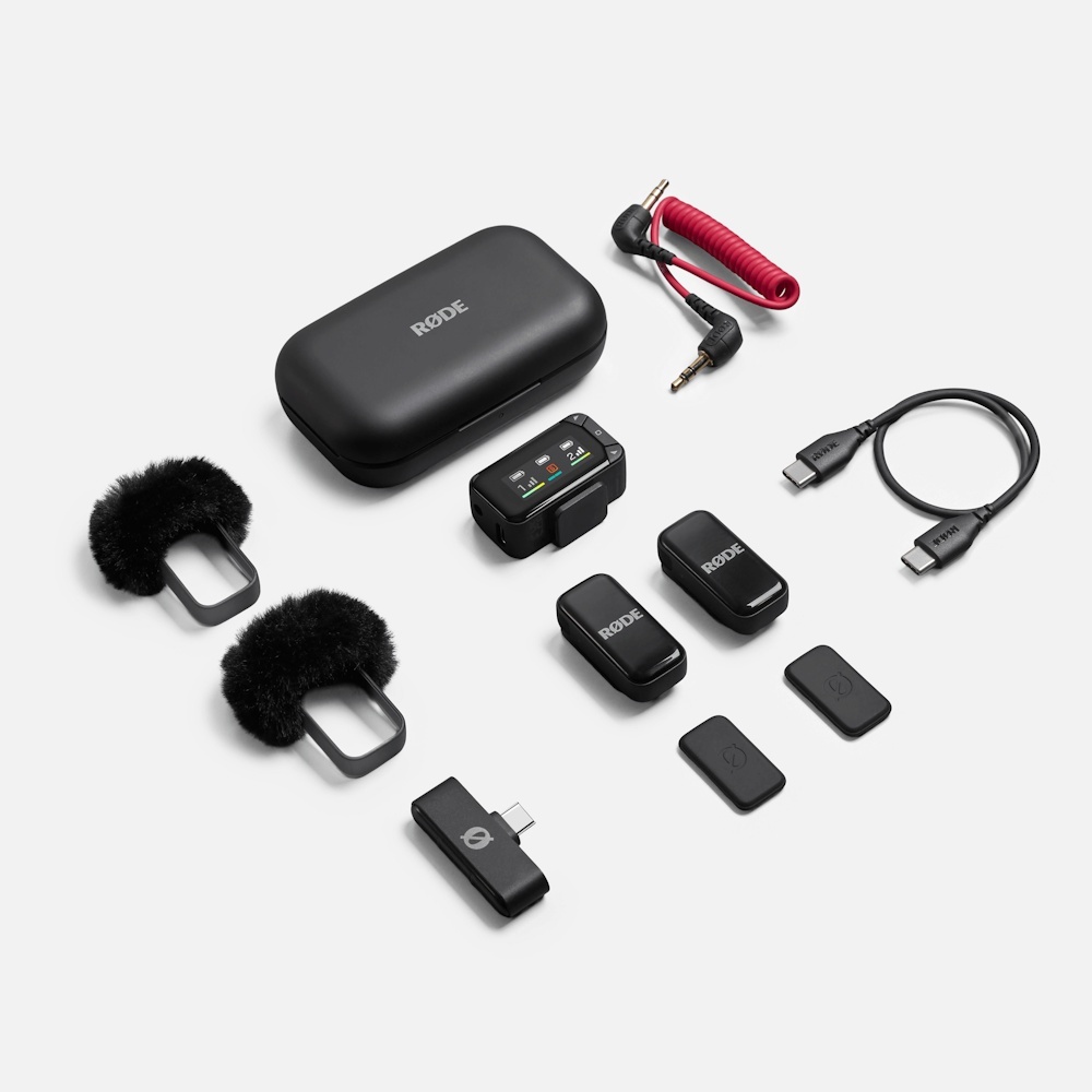 Rode Wireless Micro Camera Kit Ultracompact Wireless Microphone for Phone and Camera (2.4 GHz)