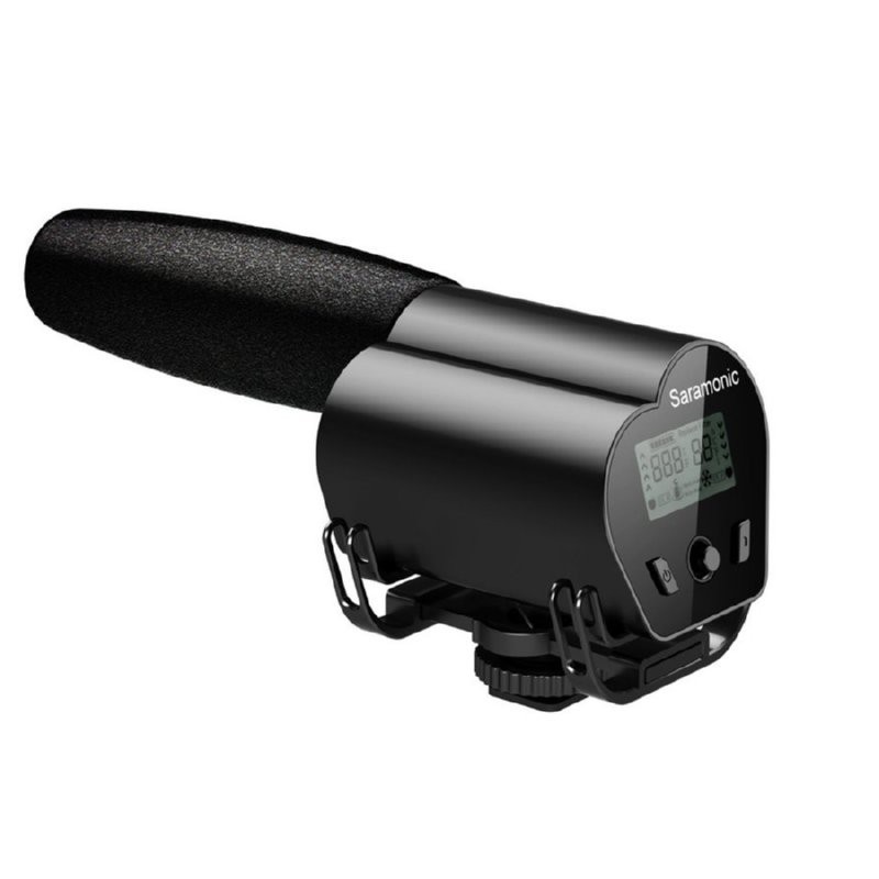 Saramonic Vmic Recorder with Microphone and LCD monitor (For Cameras and Camcorders)