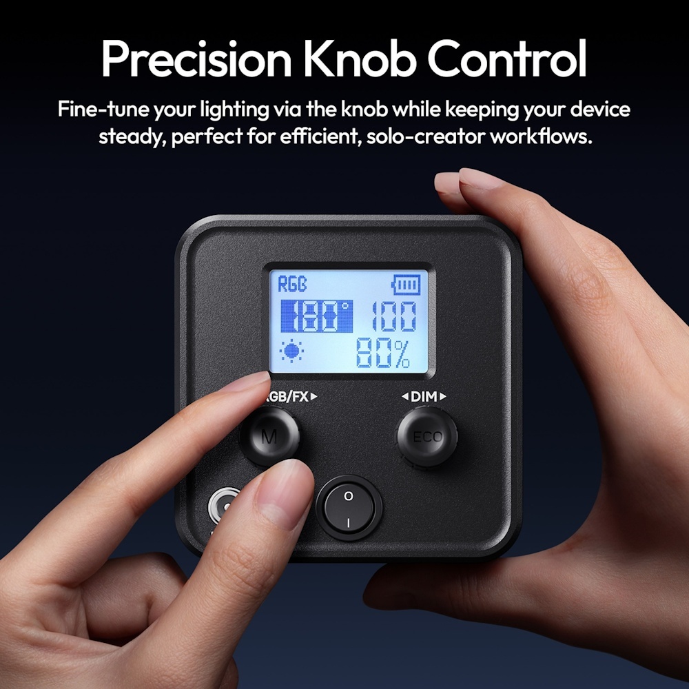 Ulanzi C60RGB C60 RGB WW 60W COB LED Video Light 3300mAh (L274)